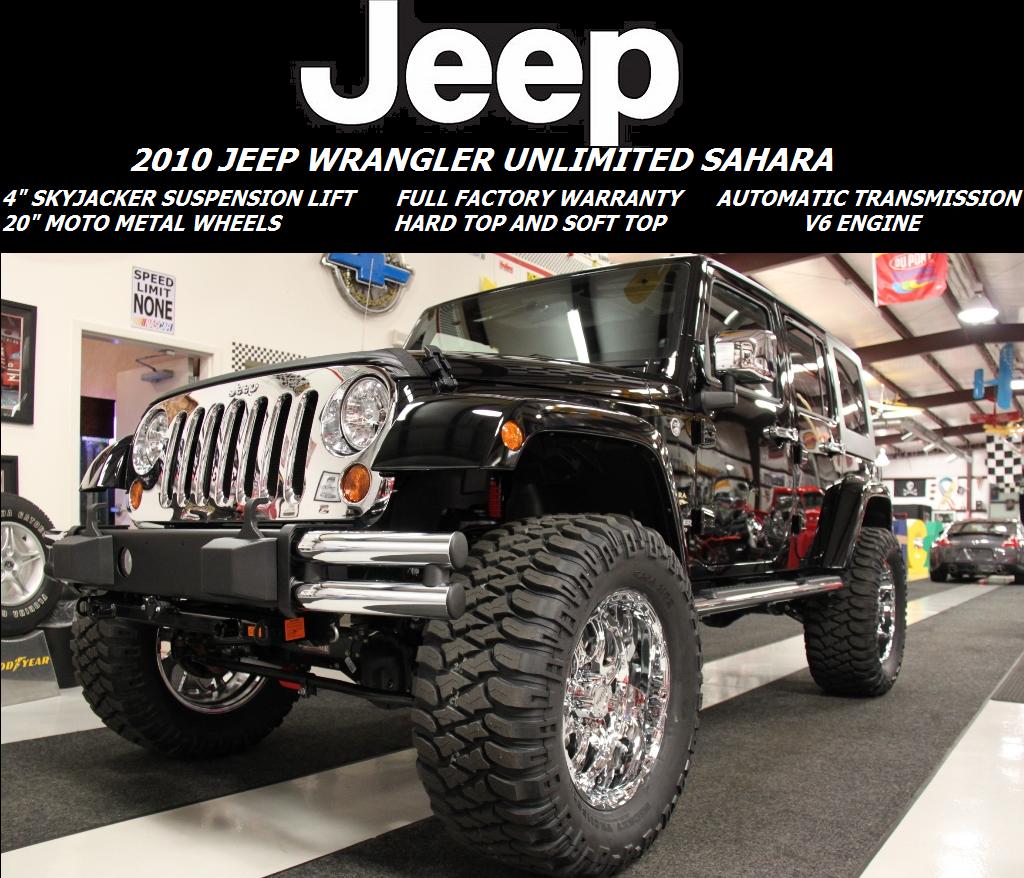 Jeep Wrangler unlimitet Sahara 2010