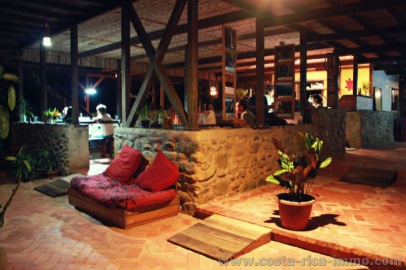 For sale, Beautiful Eco - guesthouse/seminar/recreation center/hotel for juice and raw food fasting ,near the beach at Bahia Uvita