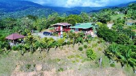 Ozean, Bergblick, Haus mit Geschäftspotential! Uvita