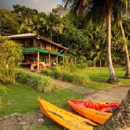 Strand-Front-Immobilie zum Verkauf Beinhaltet profitables Ecolodge-GeschÃ¤ft bei Golfo Dulce !!!